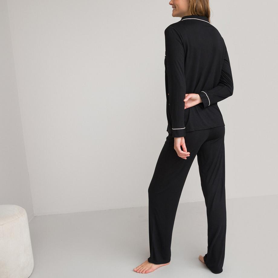 La Redoute Collections Langarm Pyjama Set  