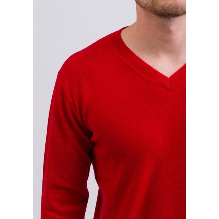 CASH-MERE.CH Kaschmir V-Ausschnitt Pullover  