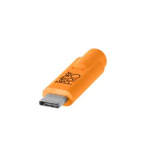 Tether Tools  CUC2515-ORG câble USB 4,6 m USB 2.0 USB C Micro-USB B Orange 