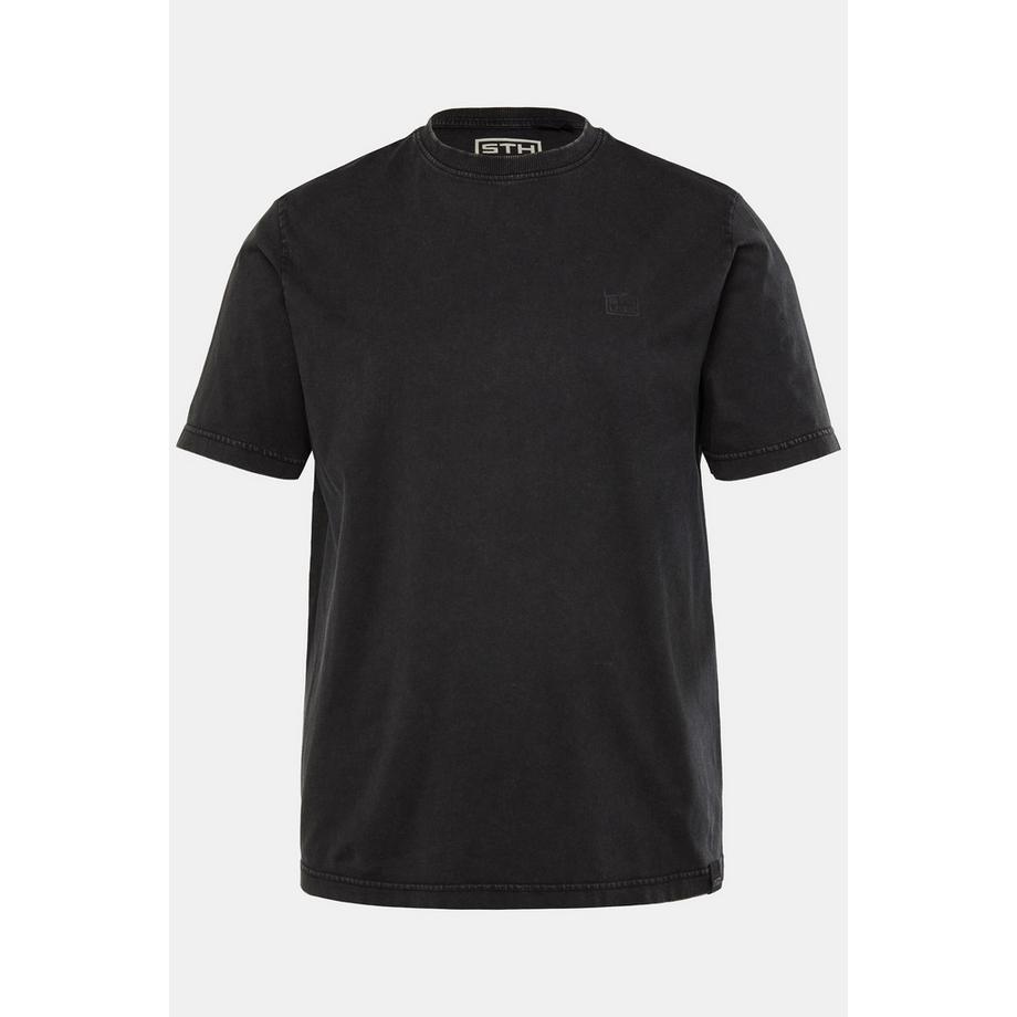 Sthuge T-shirt Oversize Maniche Corte con Stampa Posteriore Look Vintage  