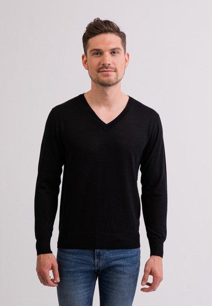 CASH-MERE.CH  Kaschmir V-Ausschnitt Pullover 