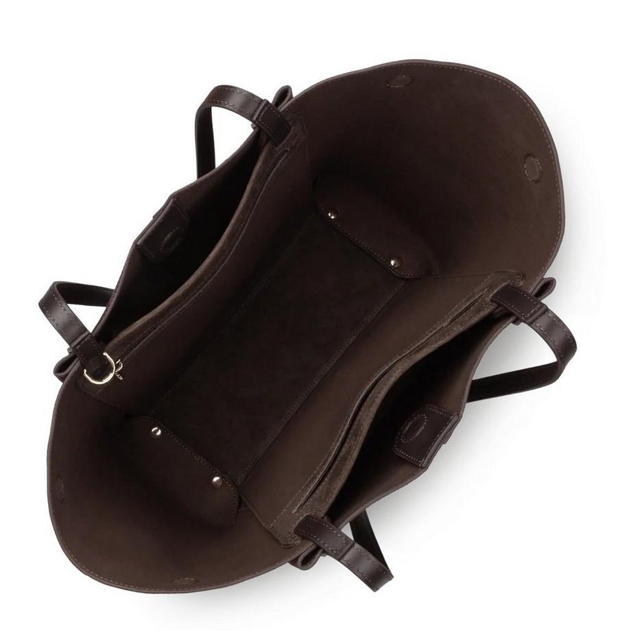 LANCASTER Sac en cuir velours  