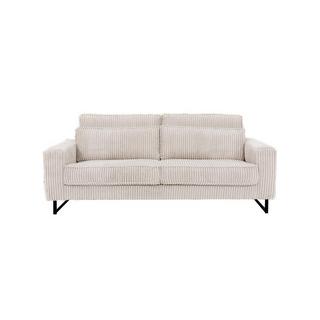 Maison Céphy Sofa 3-Sitzer - Cord - Beige - TESSIO von Maison Céphy  