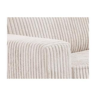 Maison Céphy Sofa 3-Sitzer - Cord - Beige - TESSIO von Maison Céphy  