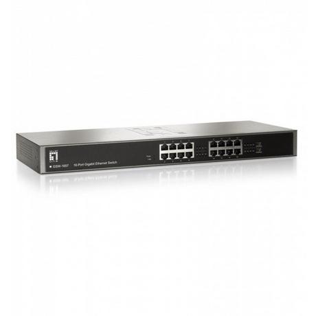 LevelOne  GSW-1657: 16Port Switch, 1Gbps 