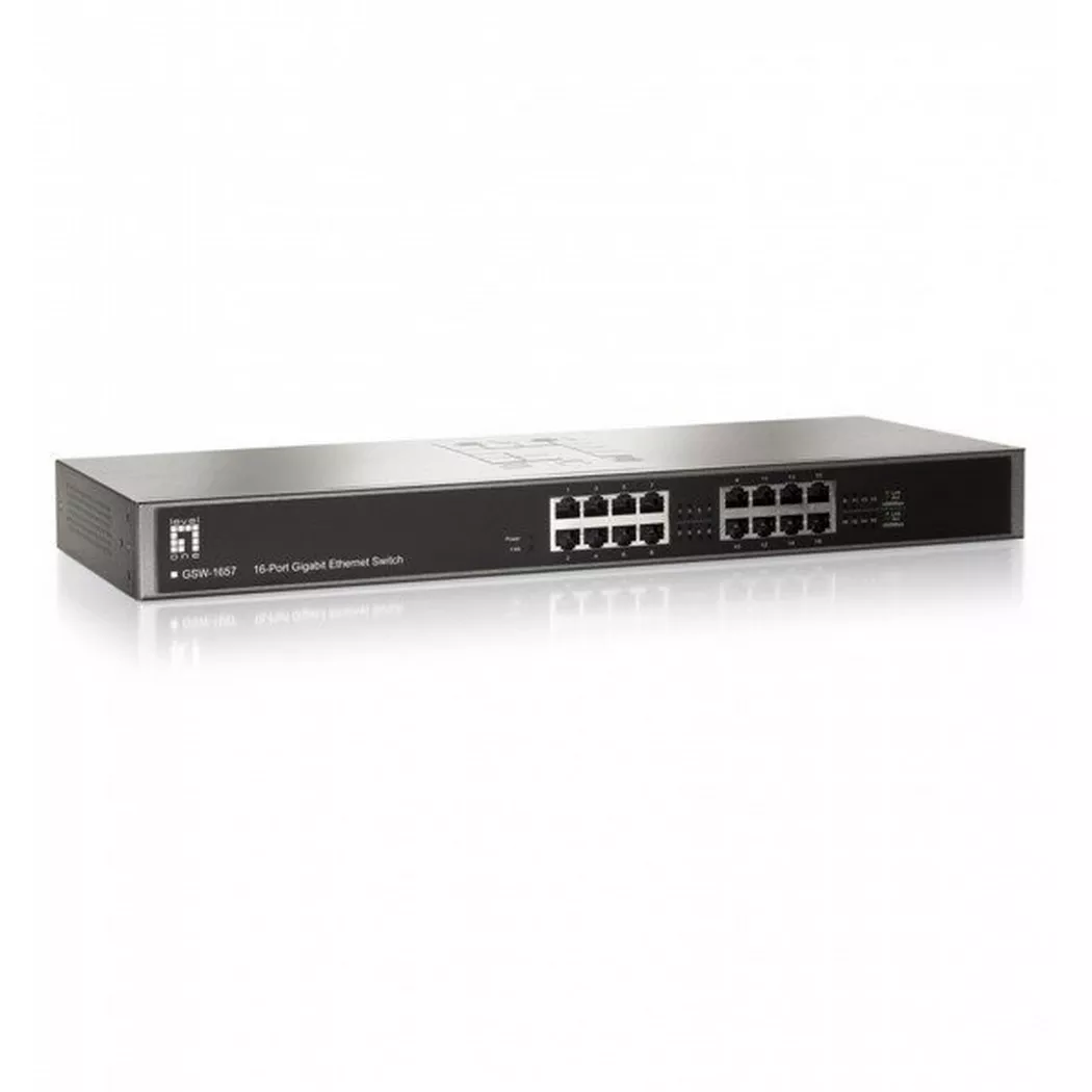 LevelOne - GSW-1657: 16Port Switch, 1Gbps
