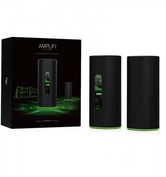 UBIQUITI  Alien WiFi Kit router wireless Gigabit Ethernet Dual-band (2.4 GHz/5 GHz) Nero, Verde 