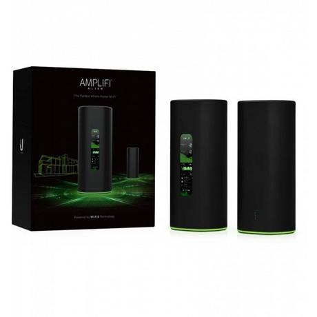 UBIQUITI  Alien WiFi Kit router wireless Gigabit Ethernet Dual-band (2.4 GHz/5 GHz) Nero, Verde 