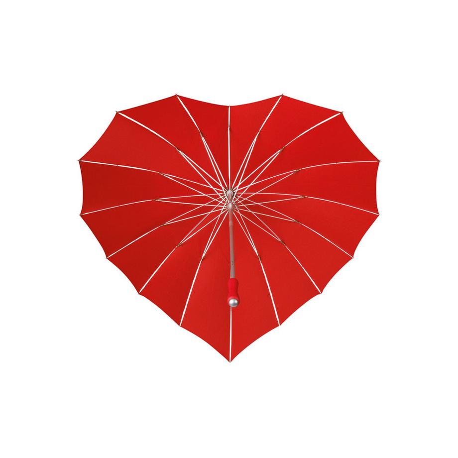 Maxte  Parapluie - Parapluie en forme de cœur design déposé - Ouverture manuelle - Coupe-vent 