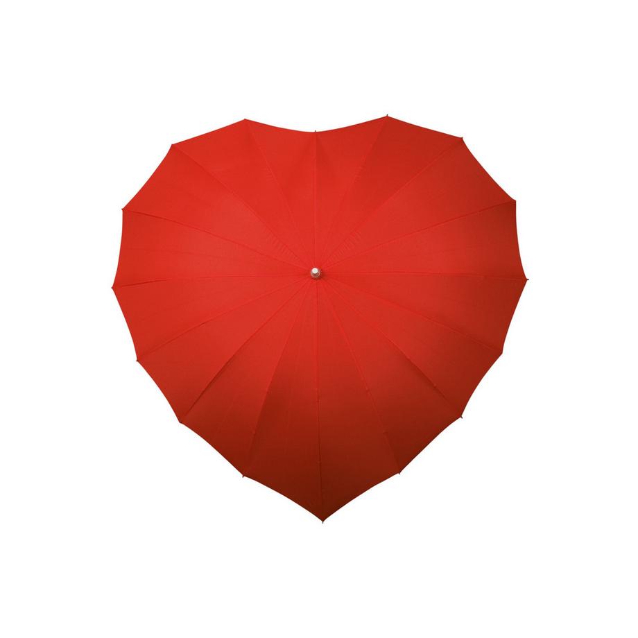 Maxte  Parapluie - Parapluie en forme de cœur design déposé - Ouverture manuelle - Coupe-vent 