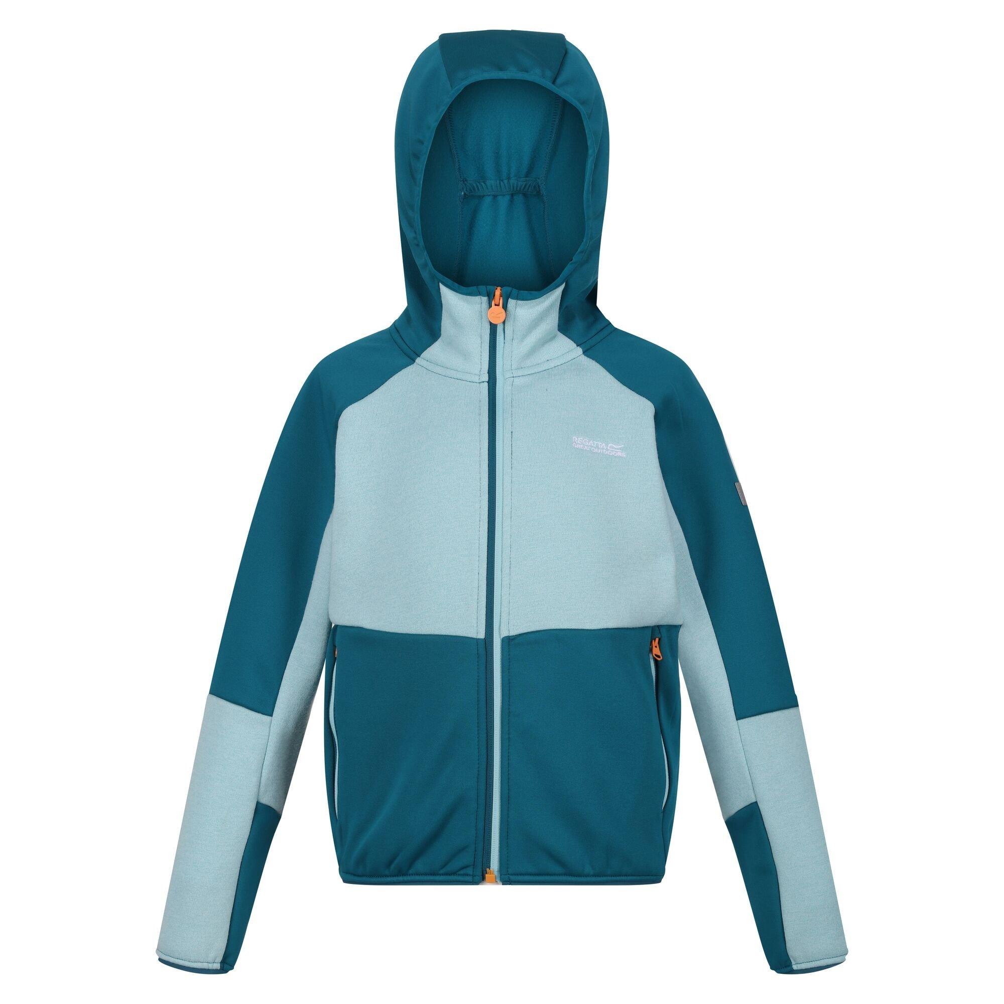 Image of Dissolver Vii Fleecejacke Durchgehender Reißverschluss Jungen Taubenblau 128