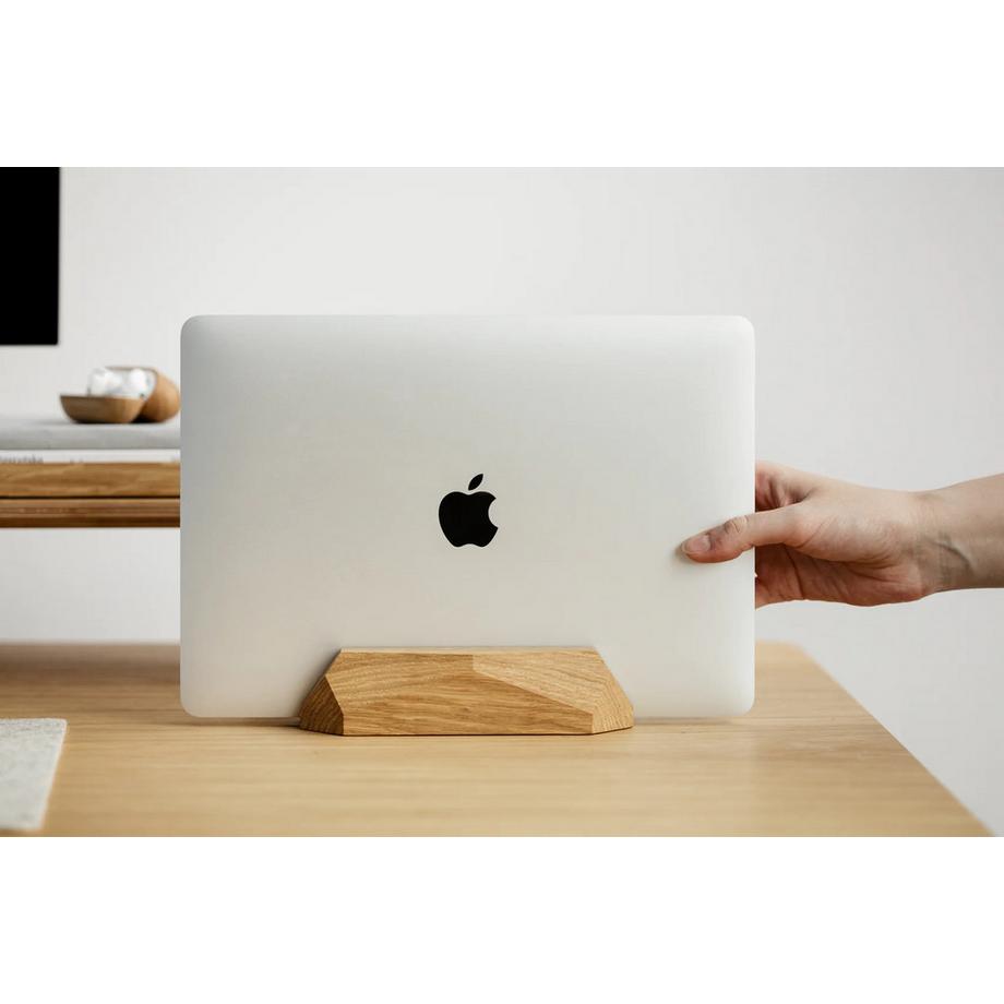 Oakywood  Laptop Dock - Support pour ordinateur portable en bois 