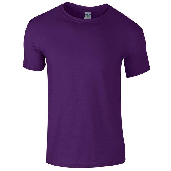 Image of Softstyle Tshirt, Kurzarm, Rundhalsausschnitt Herren Lila 3XL