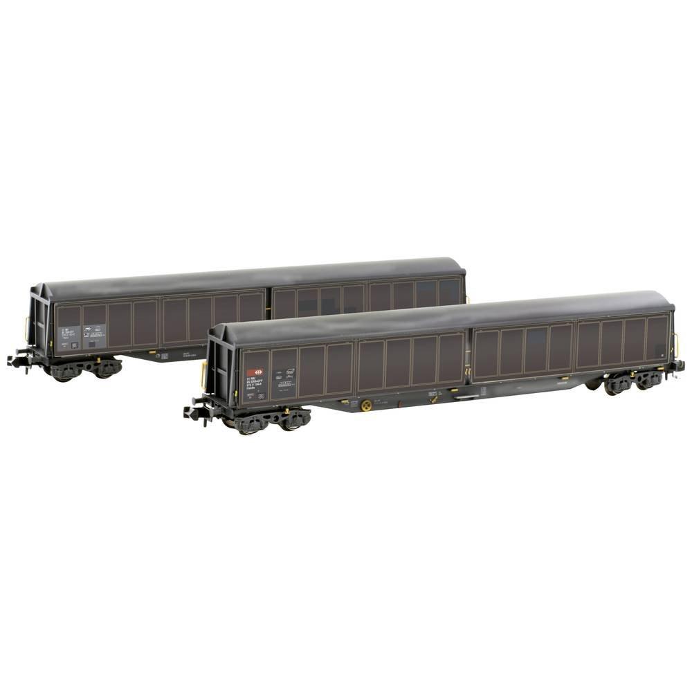 Image of N 2er-Set Schiebewandwagen Habils der SBB Multicolor