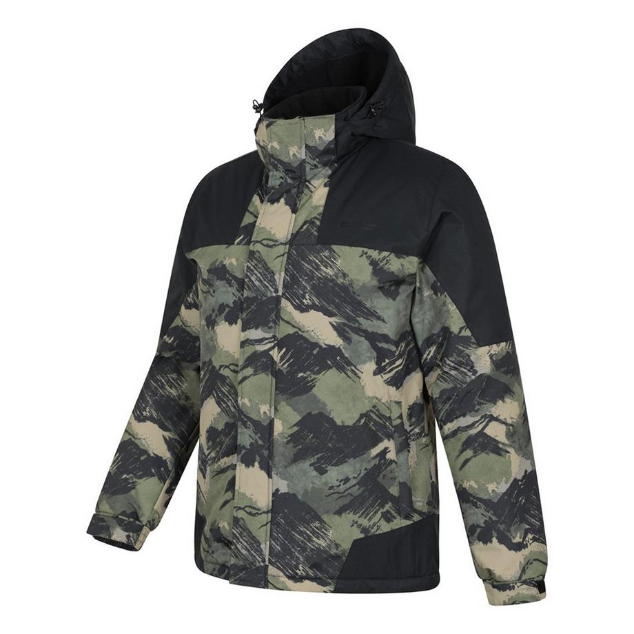Mountain Warehouse Blouson et Pantalon de Ski Camo  