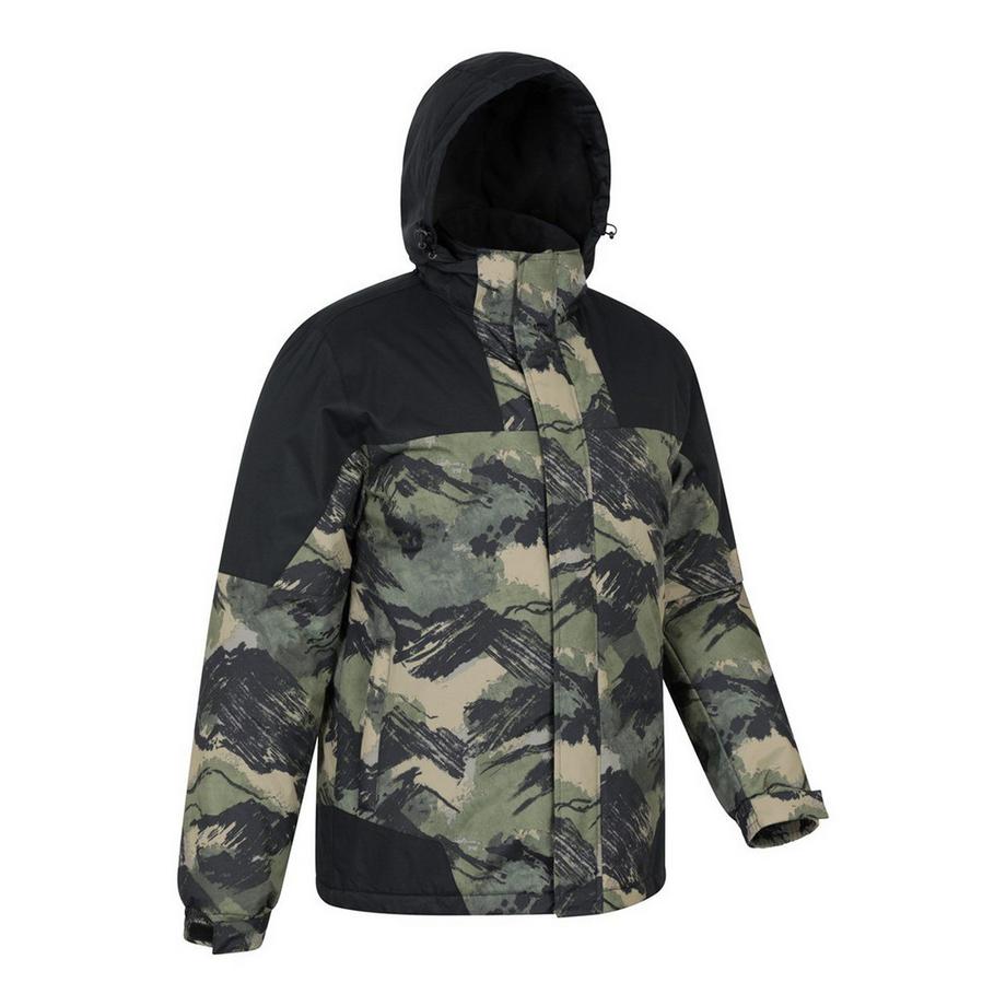 Mountain Warehouse Blouson et Pantalon de Ski Camo  