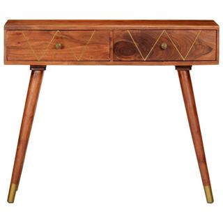 VidaXL Table console bois d'acacia  