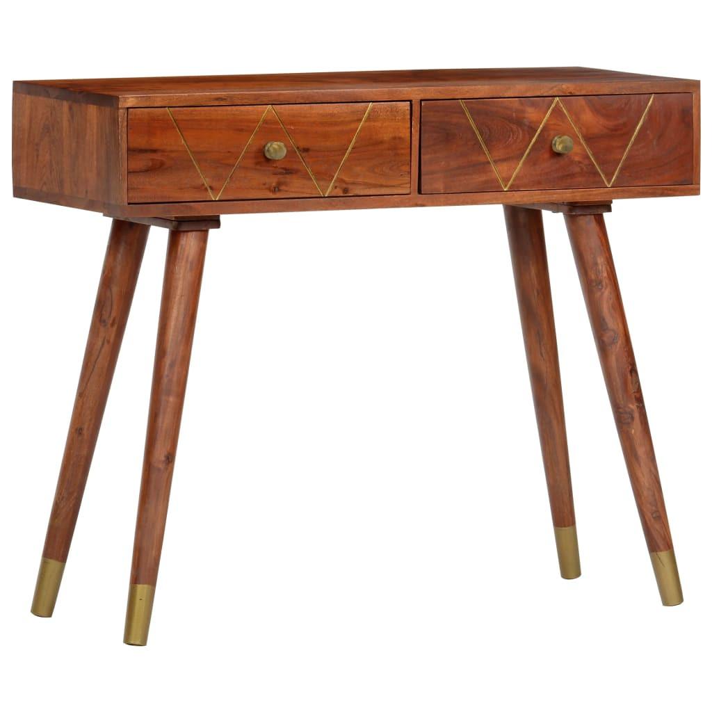 VidaXL Table console bois d'acacia  