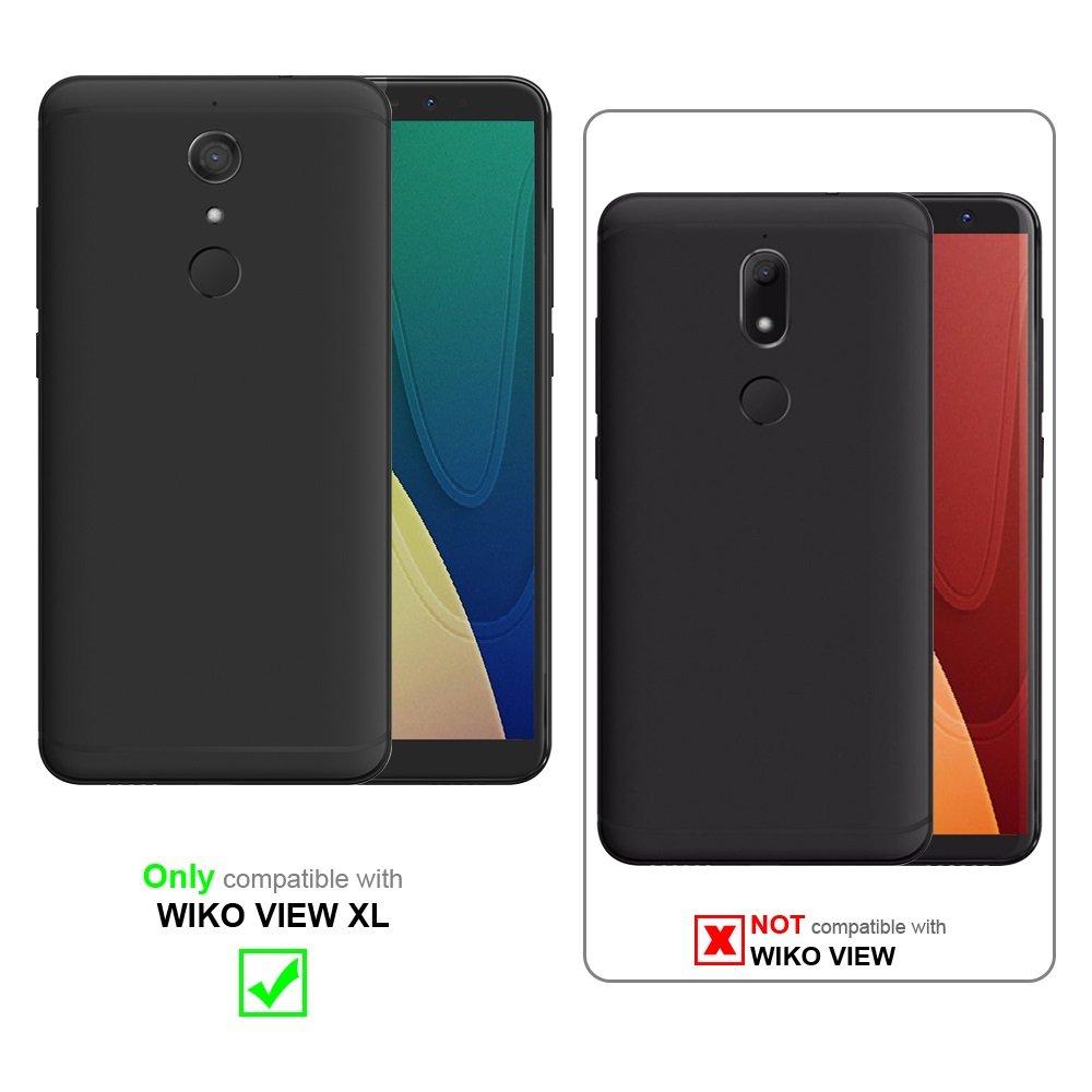 Cadorabo  Housse compatible avec WIKO VIEW XL - Coque de protection avec fermeture magnétique, fonction de support et compartiment pour carte 