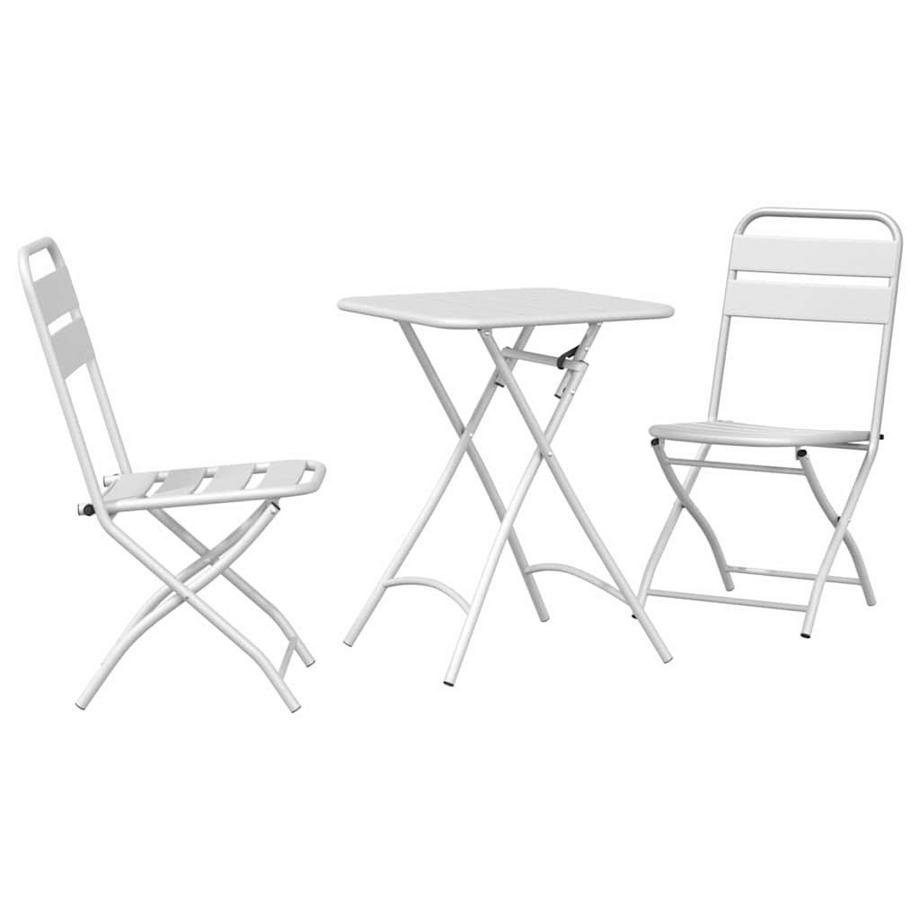 Set di Mobili da Esterno Acciaio