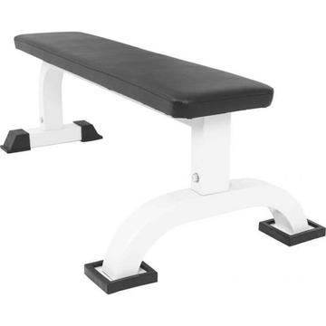 BANC DE MUSCULATION PLAT | MUSCULATION | COULEUR BLANC