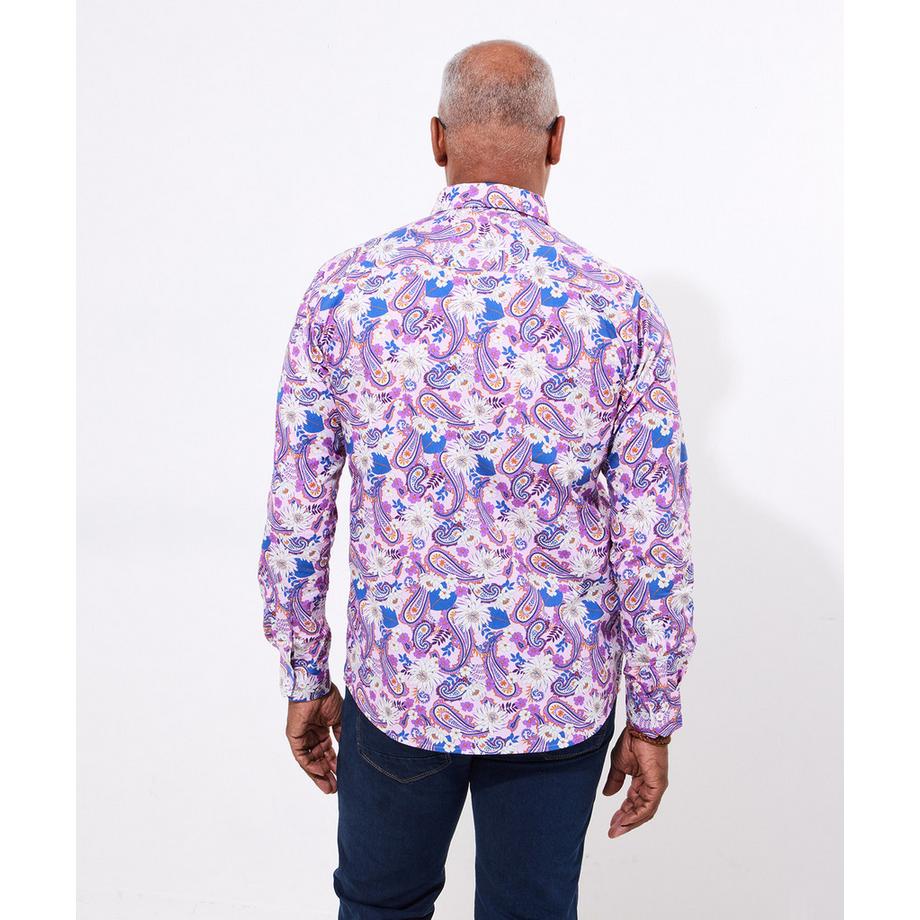 Joe Browns Langarmhemd Paisleymuster Blumenmuster  