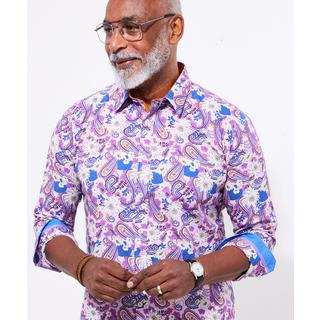 Joe Browns Camicia Maniche Lunghe Fantasia Paisley Floreale  