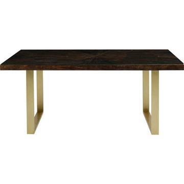 Table en laiton Conley 180x90