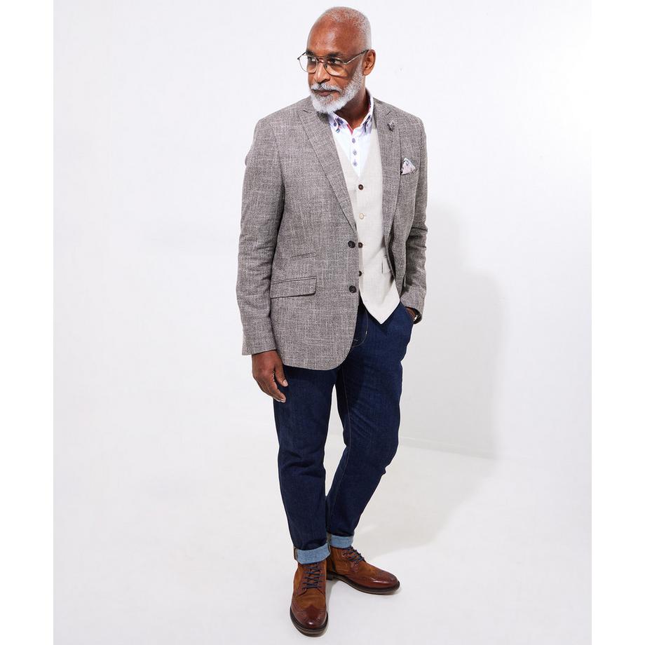 Joe Browns Blazer en mélange de lin tissé  