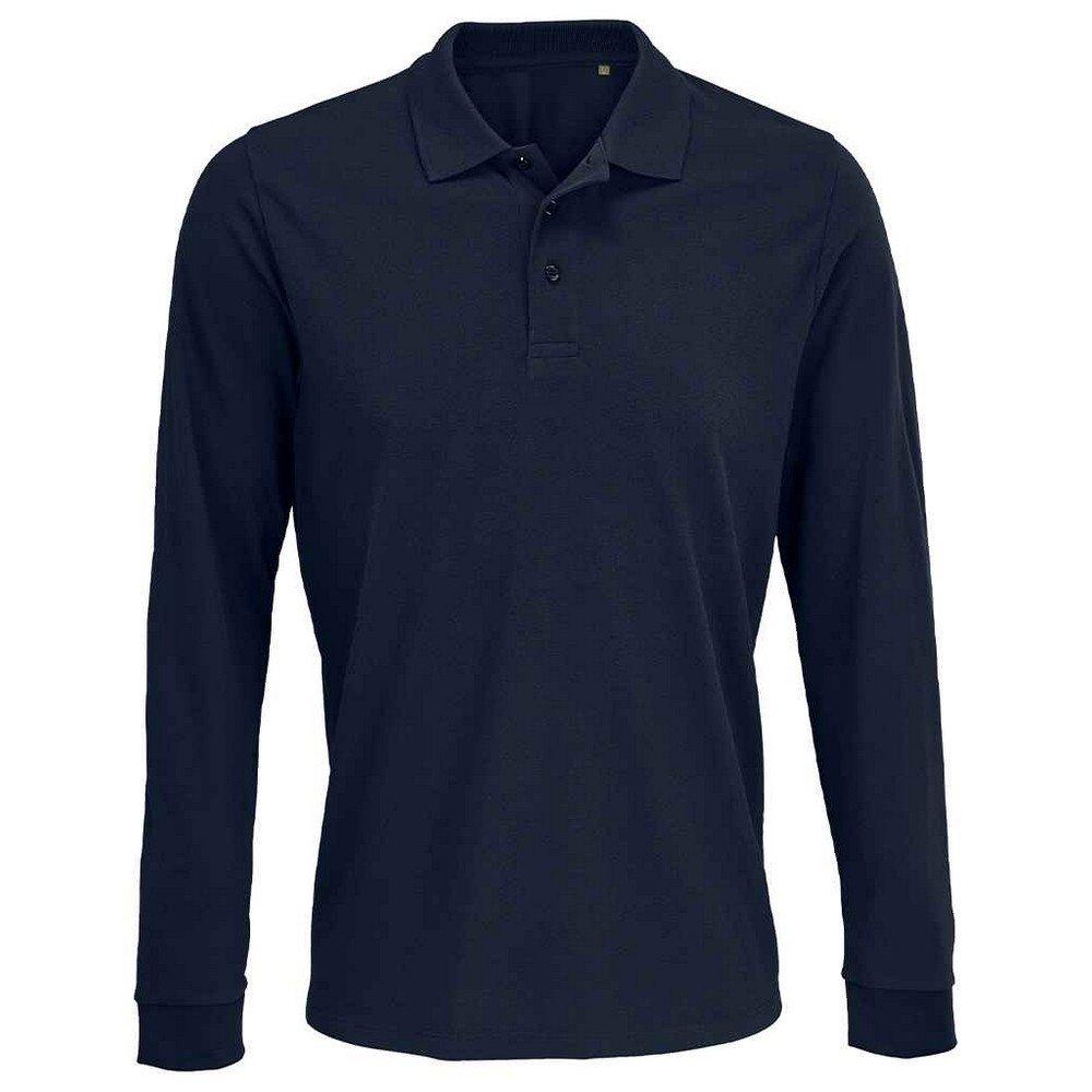 Image of Prime Poloshirt Langärmlig Damen Marine 3XL