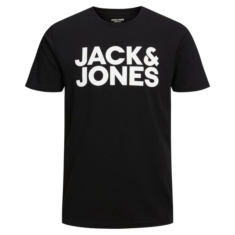 JACK & JONES  Maglietta Uomini Confezione da 6 Vestibilità confortevole-JJECORP LOGO TEE O-NECK 6PK 