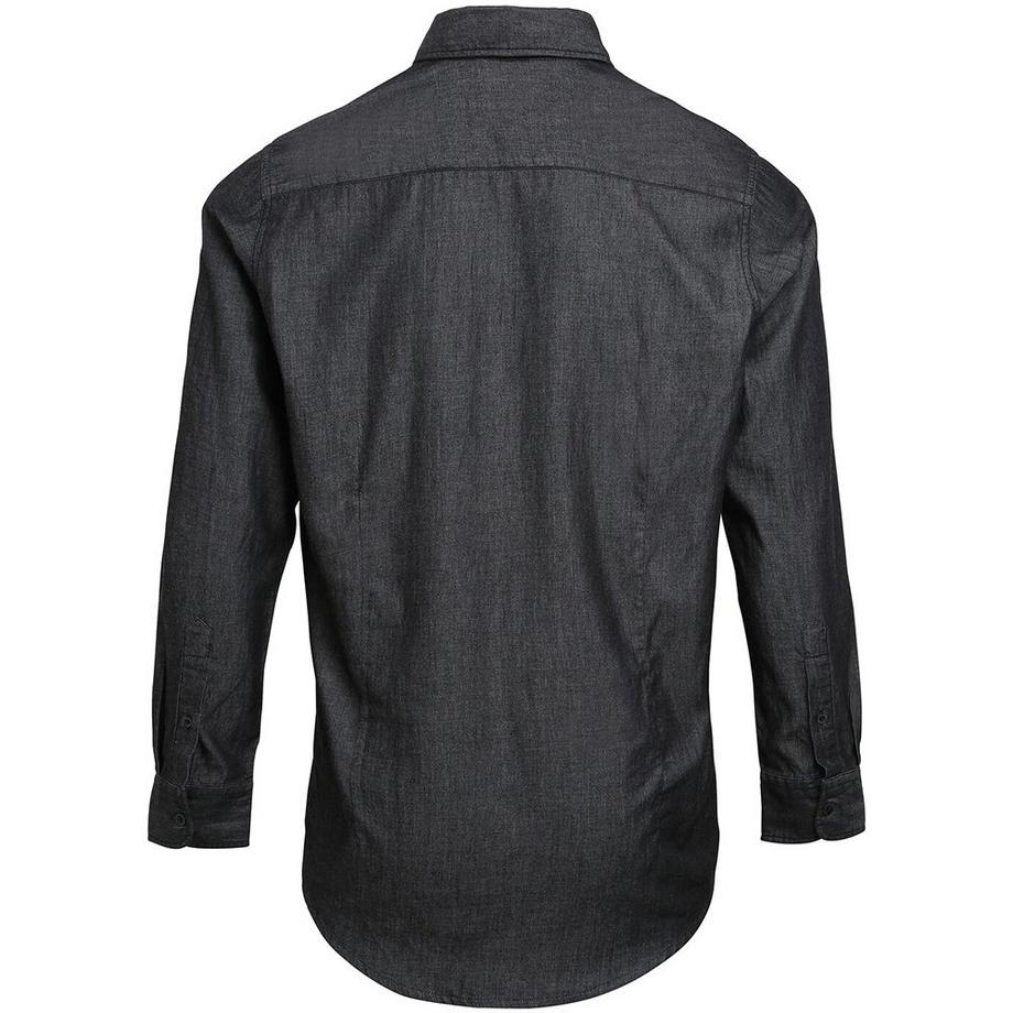 PREMIER Denim Langarm Hemd  