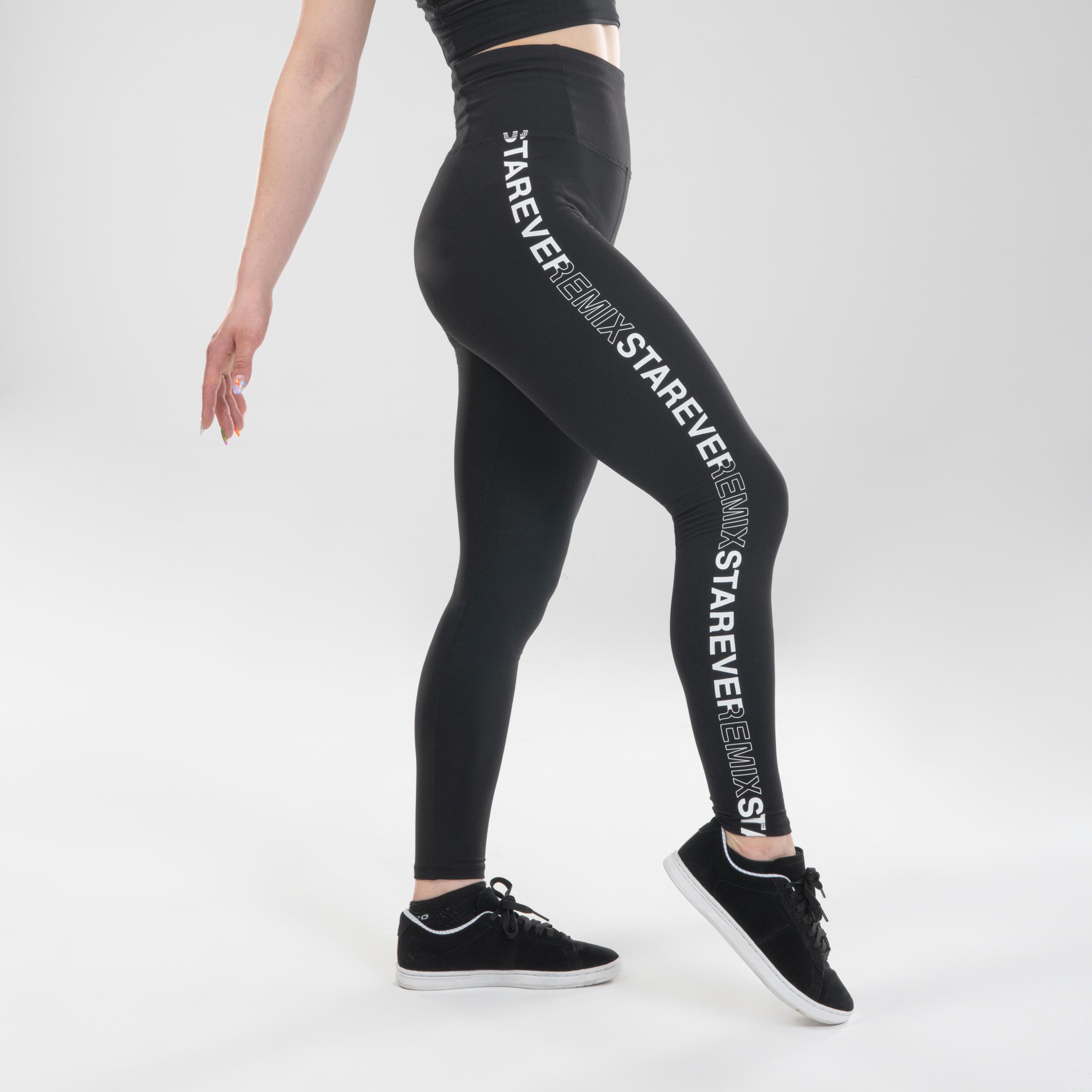 Image of Leggings - Urban Dance Damen Schwarz Bedruckt XXL