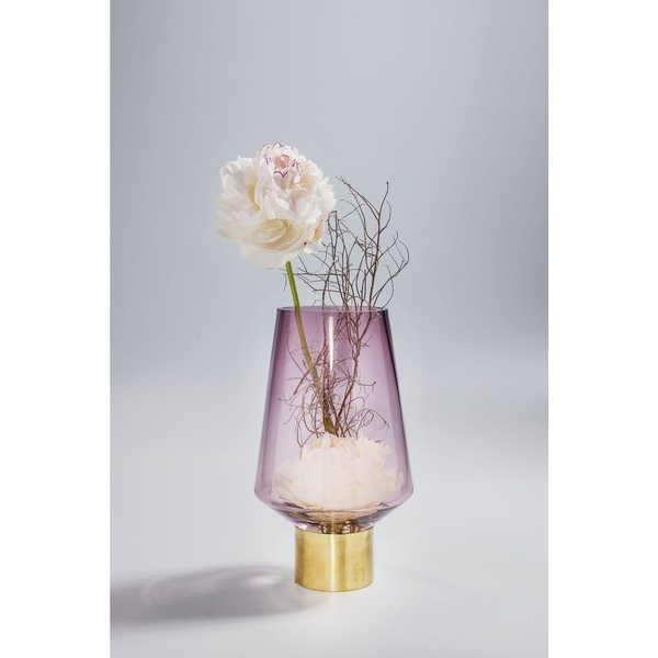 KARE Design Vase Noble Ring Lila 26cm  