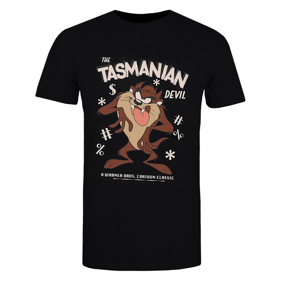 LOONEY TUNES T-Shirt Stampa Tasmanian Devil  