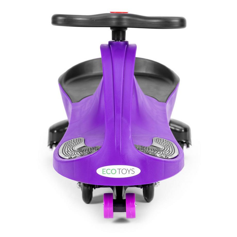 Northio  Giocattolo da cavalcare con ruote LED viola ECOTOYS 