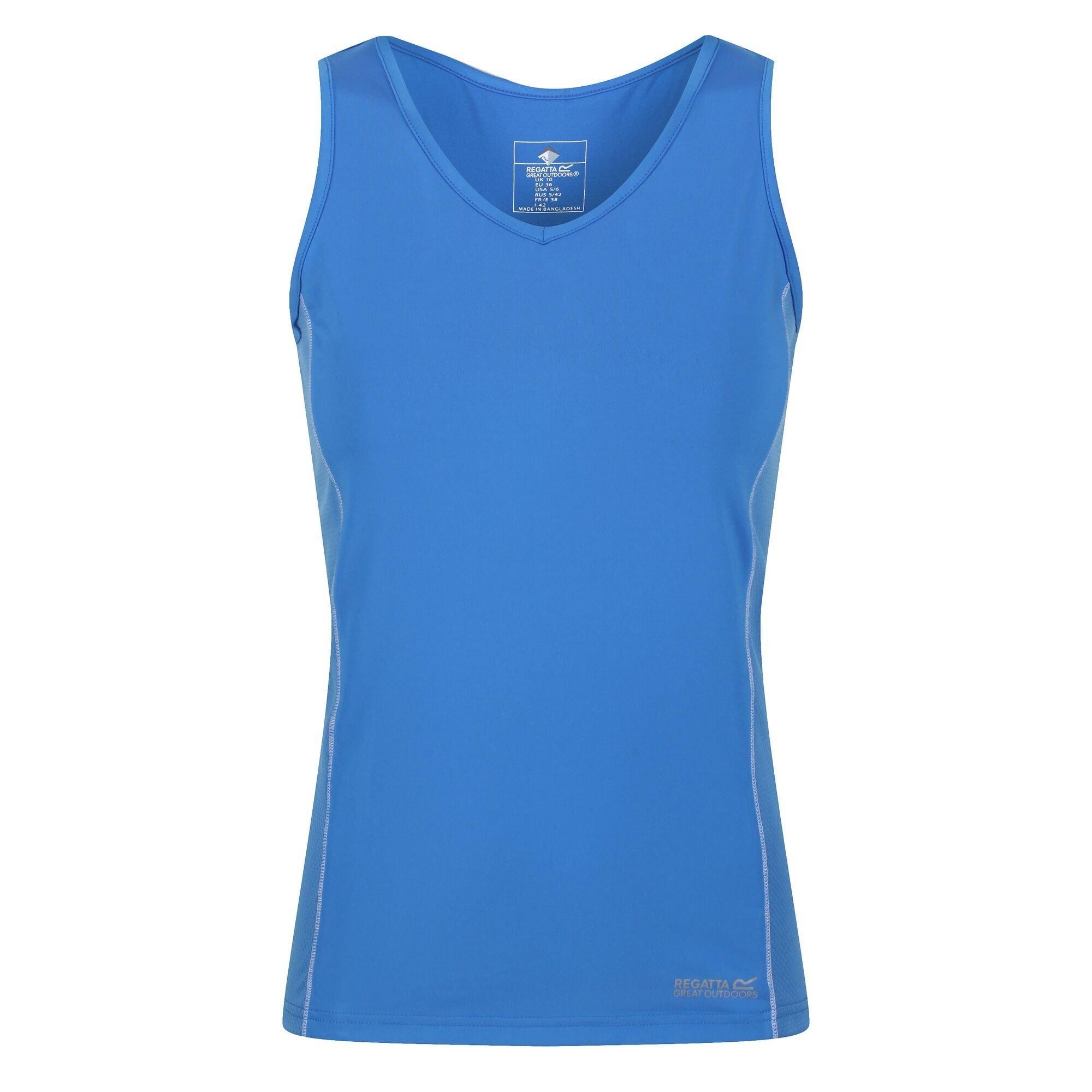 Image of Varey Weste Aktiv Damen Blau Denim 40