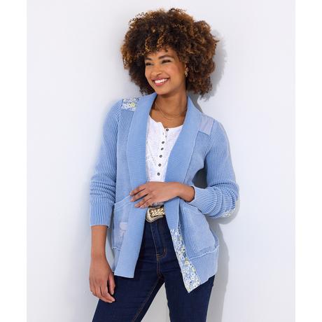 Joe Browns Gilet Côtelé Patchwork Floral  