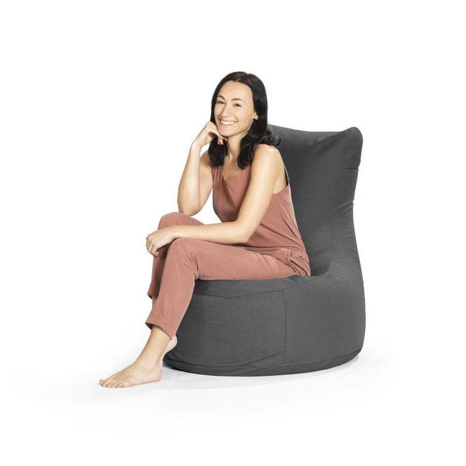 Sitting Point Sitzsack Swing OUTSIDE, anthrazit (mit Innenhülle)  