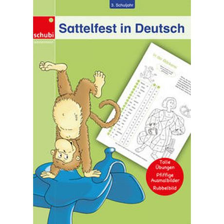 Sattelfest in Deutsch, 3. Schuljahr Woicke, Melanie (Illustrationen) Gebundene Ausgabe 