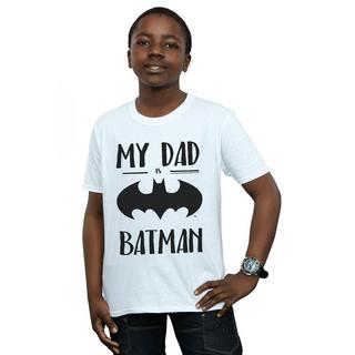 DC COMICS  Tshirt MY DAD IS BATMAN 