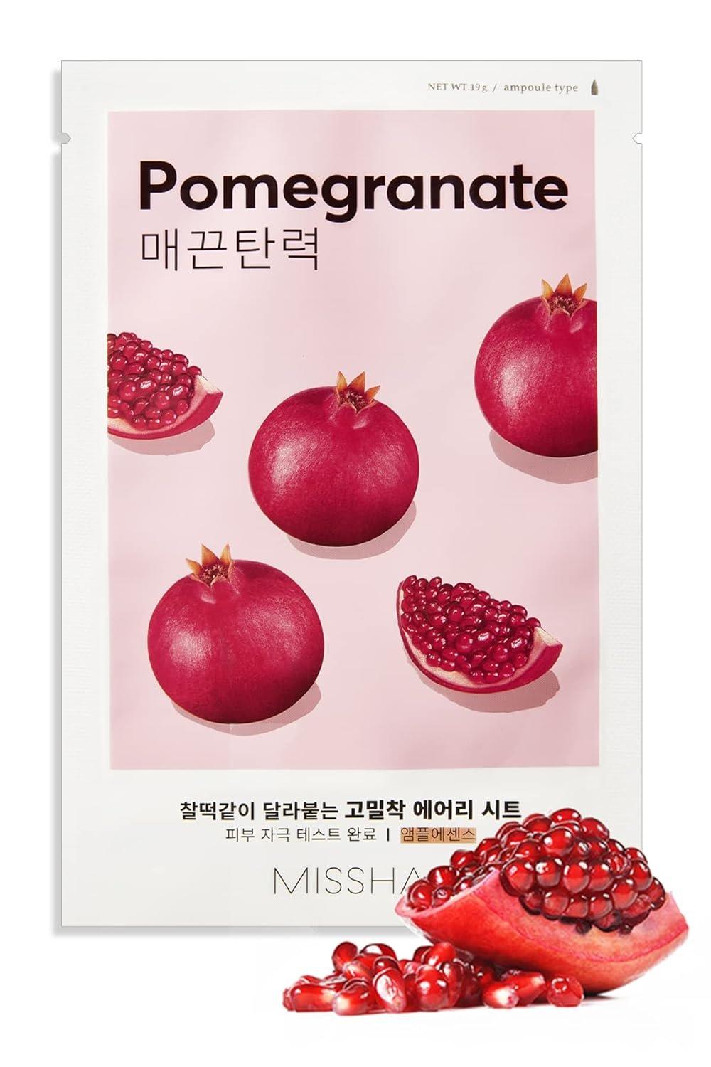 Image of Airy Fit Sheet Mask Pomegranate Damen 19g