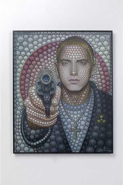 Image of Bild Frame 3D Hip Hop Star 70x57cm Bild Frame 3D Hip Hop Star 70x57cm