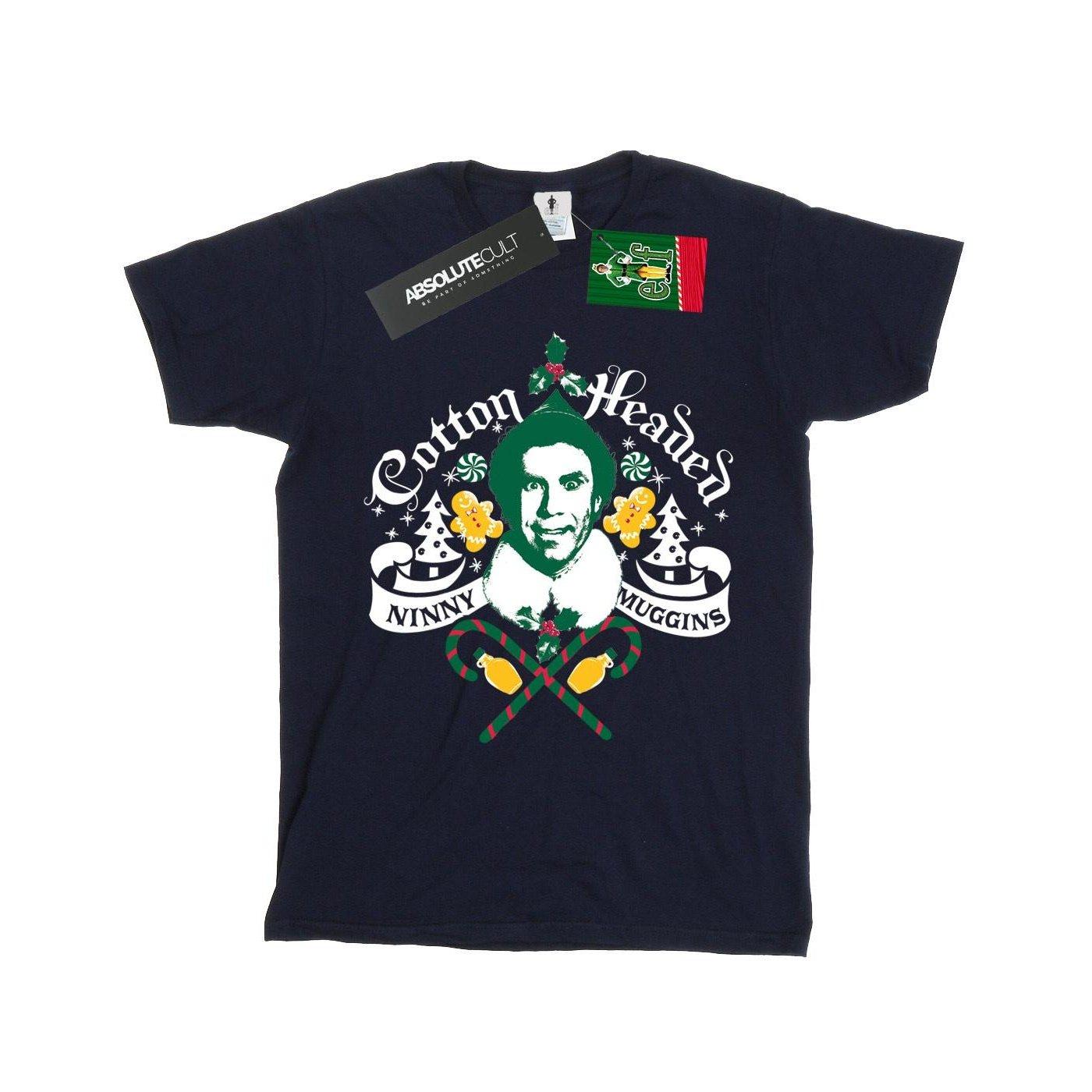 Image of Cotton Headed Ninny Muggins Tshirt Mädchen Marine 128