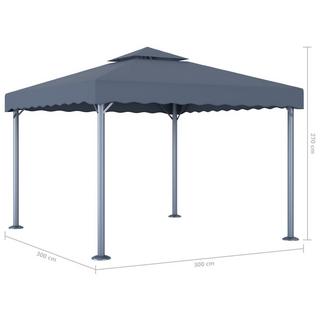 VidaXL gazebo Tessuto  