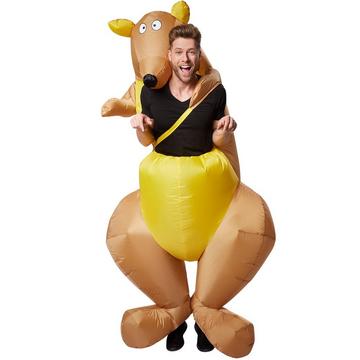 Costume de kangourou gonflable adulte unisexe