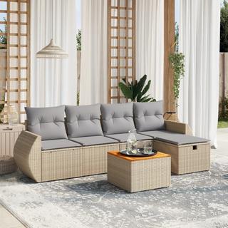 VidaXL Garten sofagarnitur poly-rattan  