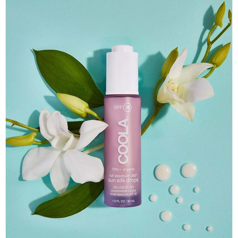 Coola  Full Spectrum 360° Sun Silk Drops Gesichts-Sonnenschutz 