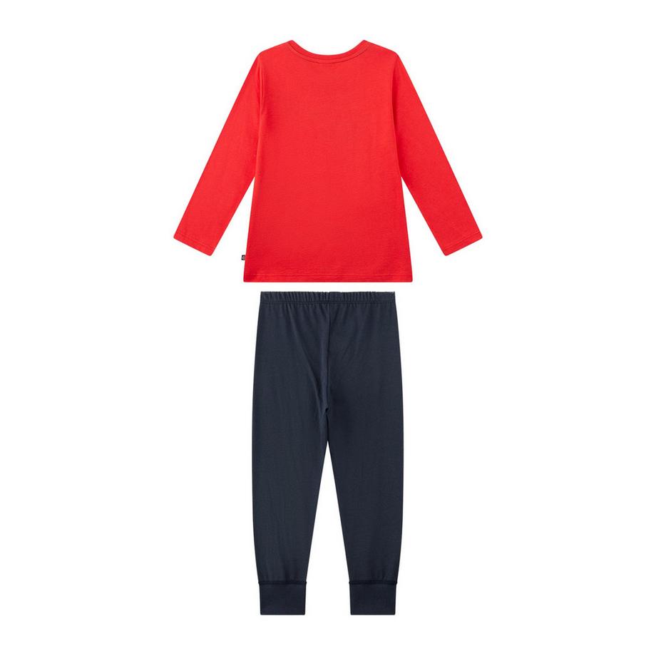 Sanetta  Pyjama  Bequem sitzend-Schlafanzug Feuerwehr lang 