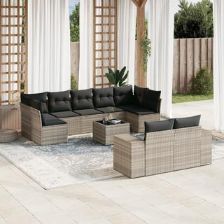 VidaXL Garten sofagarnitur poly-rattan  